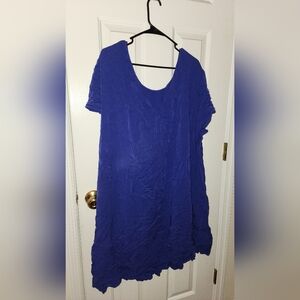 Torrid Blue Dress 6x